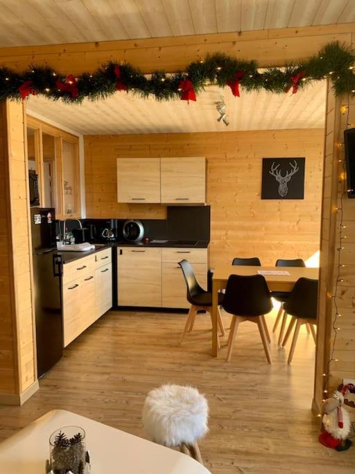 Appart Style Chalet Superbe Vue, Ski Vip Remise 20 % Font-Romeu-Odeillo-Via Bagian luar foto